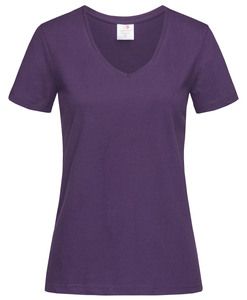 Stedman STE2700 - Classic women's v-neck t-shirt Deep Berry