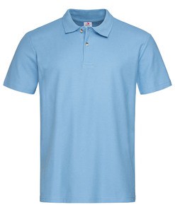 Stedman STE3000 - Men's short-sleeved polo shirt Light Blue