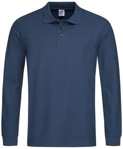 Stedman STE3400 - Long sleeve polo shirt for men ls Navy