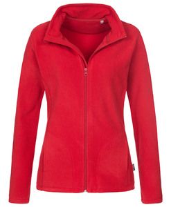 Stedman STE5100 - Active fleece jacket for women Scarlet Red