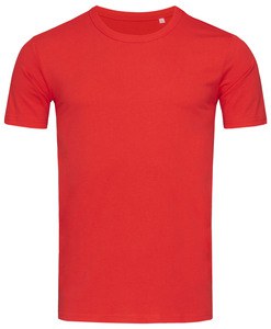 Stedman STE9020 - Crew neck T-shirt for men Stedman - MORGAN Crimson Red