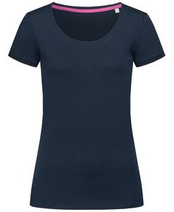 Stedman STE9120 - Crew neck T-shirt for women Stedman - MEGAN Marina Blue
