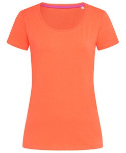 Stedman STE9700 - Crew neck T-shirt for women Stedman - CLAIRE Salmon