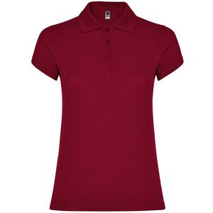 Roly PO6634 - STAR WOMAN Short-sleeve polo shirt for women Garnet