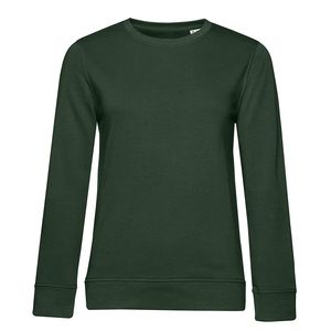 B&C BCW32B - Women's Organic Round Neck Sweatshirt Forest Green