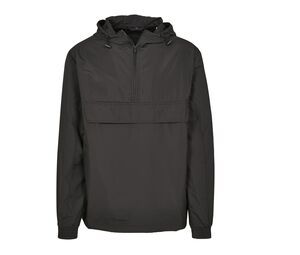 Build Your Brand BY096 - 1/4 Zip Jacket Man Black