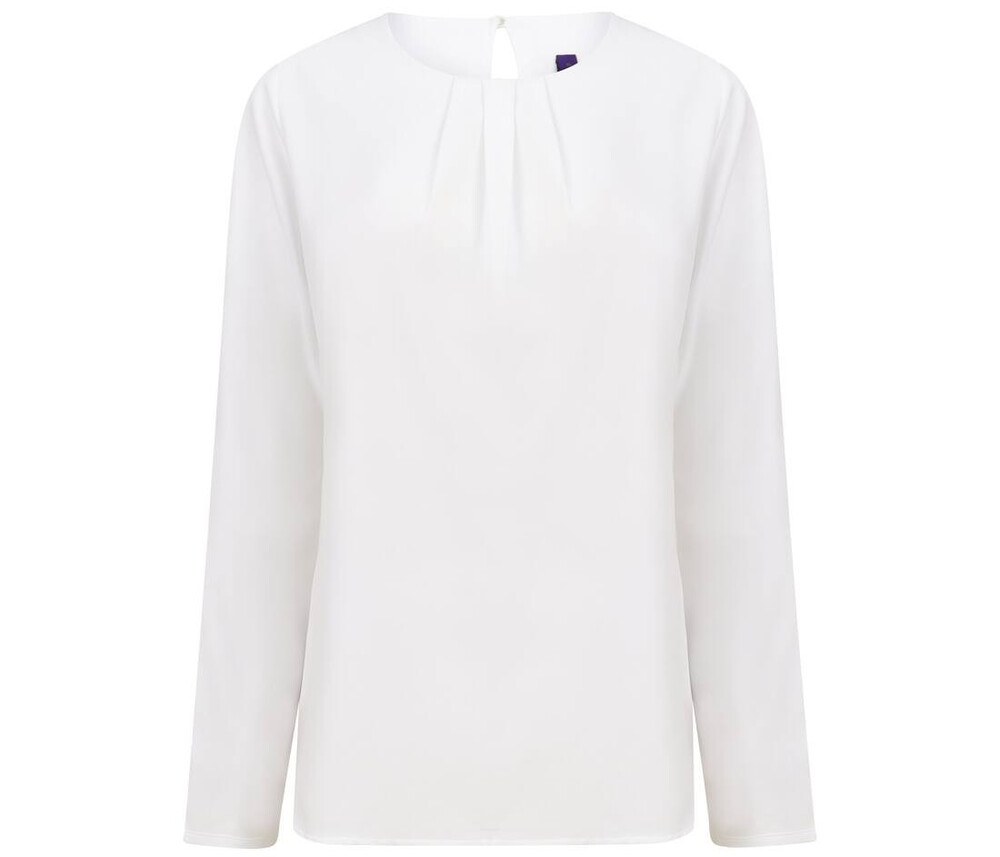 Henbury HY598 - Women's Long Sleeve Blouse