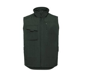 Russell JZ014 - Heavy Duty Gilet Bottle Green