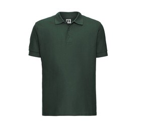 Russell JZ577 - Men's Resistant Polo Shirt 100% Cotton Bottle Green