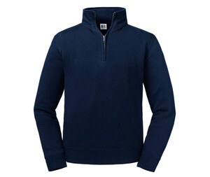 RUSSELL RU270M - Sweat col zippé Authentic French Navy