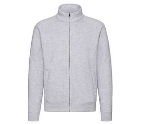 Fruit of the Loom SC2280 - Premium zip sweatshirt Heather Grey