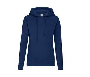 Fruit of the Loom SC269 - Women's Hoodie With Kangaroo Pocket Navy