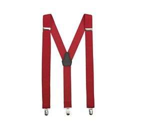 VELILLA V4008 - Suspenders Red