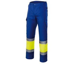 VELILLA VL157 - HIGH-VISIBILITY TWO-TONE PANTS