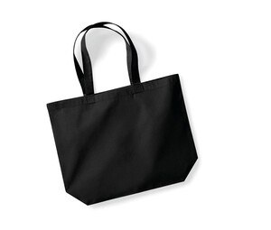 Westford mill WM265 - Organic cotton maxi shopping bag  Black