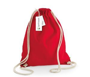 Westford mill WM810 - Organic Gym Bag Classic Red