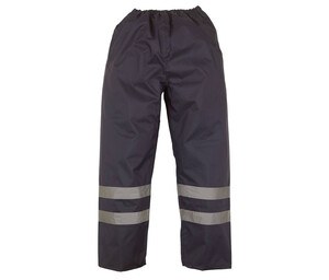 Yoko YK461 - High visibility two-tone overpants Navy