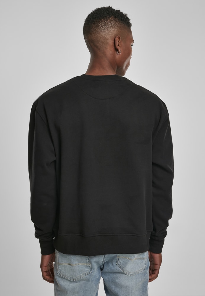 Build Your Brand BY120 - Premium oversized round neck sweatshirt
