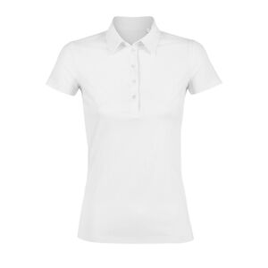 NEOBLU 03191 - Oscar Women Mercerised Jersey Polo Shirt Blanc optique
