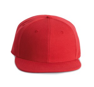 K-up KP160 - Snapback cap - 6 panels Red / Red