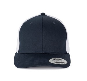 K-up KP912 - RETRO STYLE TRUCKER CAP - 6 panels Navy / White