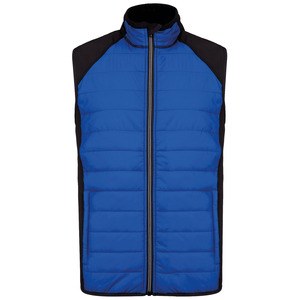 Proact PA235 - Dual-fabric sleeveless sports jacket