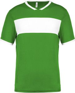 Proact PA4000 - Adults' short-sleeved jersey Green/ White