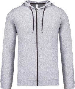 Kariban K438 - LIGHTWEIGHT COTTONHOODED SWEATSHIRT Oxford Grey