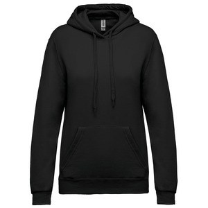 Kariban K473 - Women's hooded sweatshirt Black