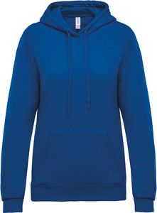 Kariban K473 - Women's hooded sweatshirt Light Royal Blue