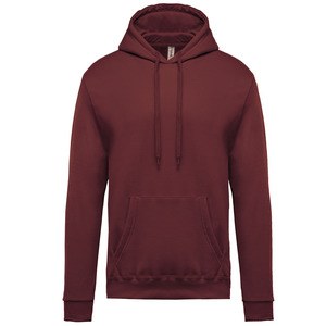 Kariban K476 - Men's hooded sweatshirt Wine