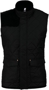 Kariban K6125 - Women's quilted bodywarmer Black / Black