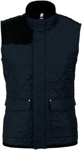 Kariban K6125 - Women's quilted bodywarmer Navy / Black