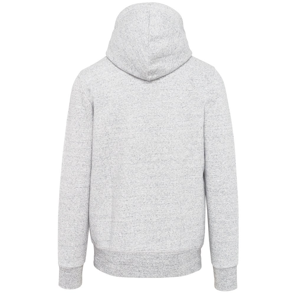 Kariban KV2306 - Men's vintage zipped hooded sweatshirt