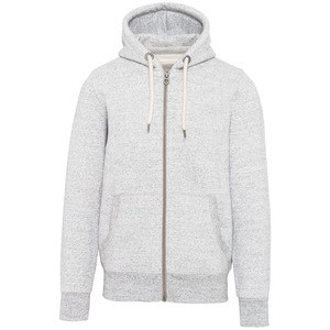 Kariban KV2306 - Mens vintage zipped hooded sweatshirt