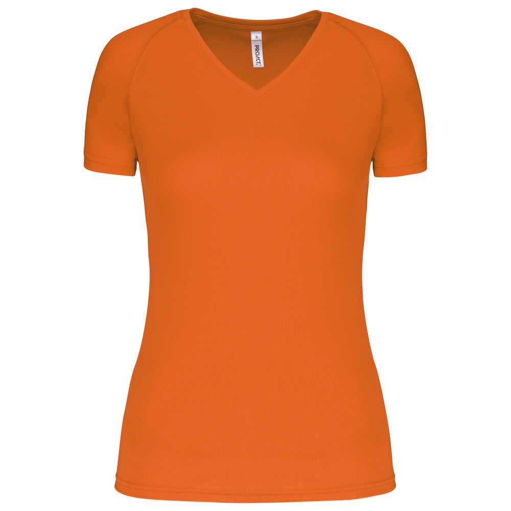 Proact PA477 - Ladies’ V-neck short-sleeved sports T-shirt