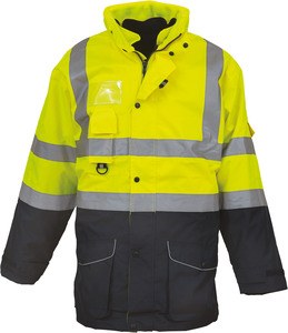 Yoko YHVP711 - Hi-Vis Multi-Functional 7-in-1 Parka