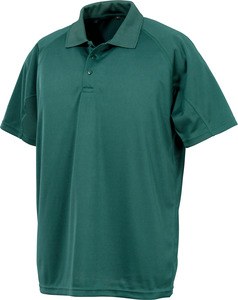 Spiro S288X - "Aircool" Performance Polo Shirt Bottle green