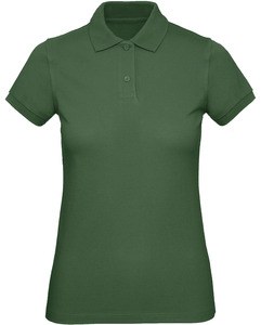 B&C CGPW440 - Women's organic polo shirt Bottle Green