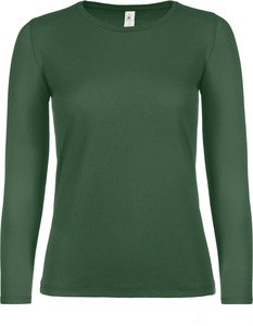 B&C CGTW06T - Women's long sleeve t-shirt #E150 Bottle Green