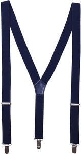 Premier PR701 - Clip-on suspenders Navy