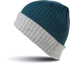 Result RC378X - Braided hat Teal/Grey
