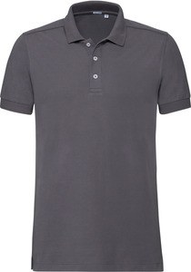 Russell RU566M - Men's Stretch Polo Shirt Convoy Grey