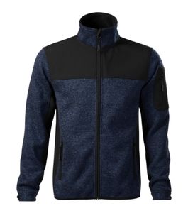 RIMECK 550 - Casual Softshell Jacket Gents knit blue