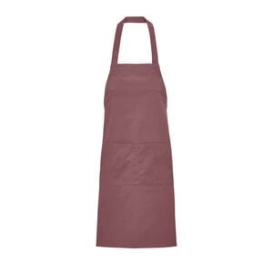 SOL'S 03569 - Gamma Bib Apron With Pockets Ancient pink