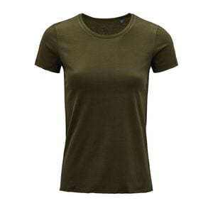 NEOBLU 03571 - Leonard Women Women’S Short Sleeve T Shirt Deep khaki