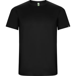 Roly CA0427 - IMOLA Technical short-sleeve t-shirt in recycled CONTROL-DRY polyester Black