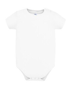 JHK JHK120 - Children's short-sleeved bodysuit White