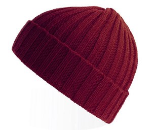 Atlantis AT207 - Recycled polyester beanie Burgundy