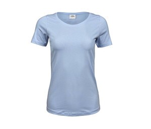 Tee Jays TJ450 - Round neck stretch T-shirt Light Blue